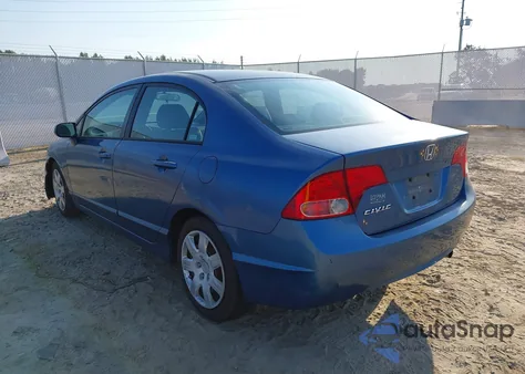 2007 Honda Civic Lx from USA, damaged, VIN 1HGFA16577L102356